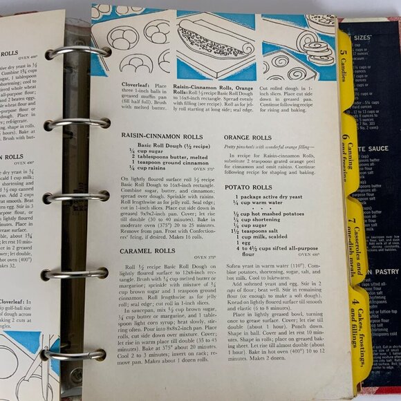Better Homes & Gardens New Cook Book 1969 Ring Binder 2nd Printing Hardcover USA - Picture 7 of 16